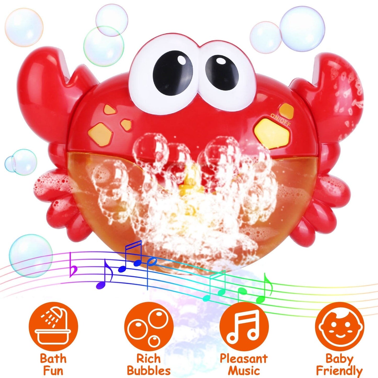 Skorter | Musical bubble bath maker for bathtub Toddler bubble machine