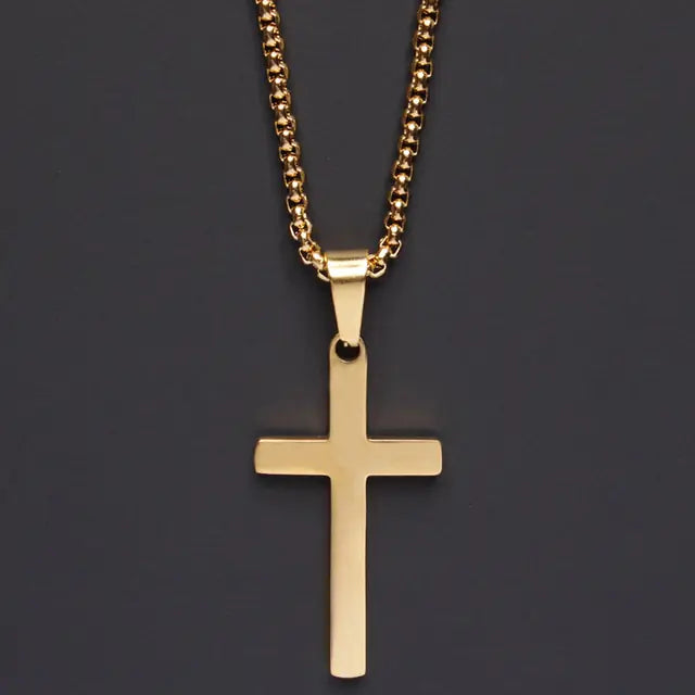 Skorter | Classic Cross Men's Necklace