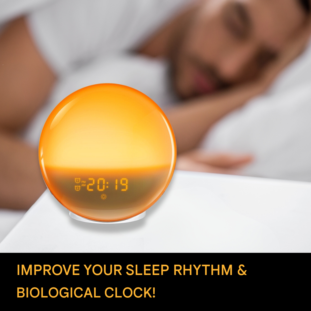 Skorter | Natural Alarm Clock with Wake-up Light - GlowRise