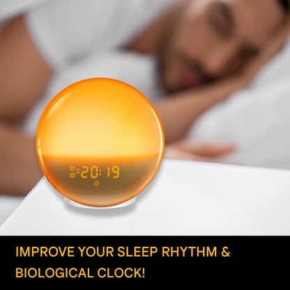 Skorter | Natural Alarm Clock with Wake-up Light - GlowRise