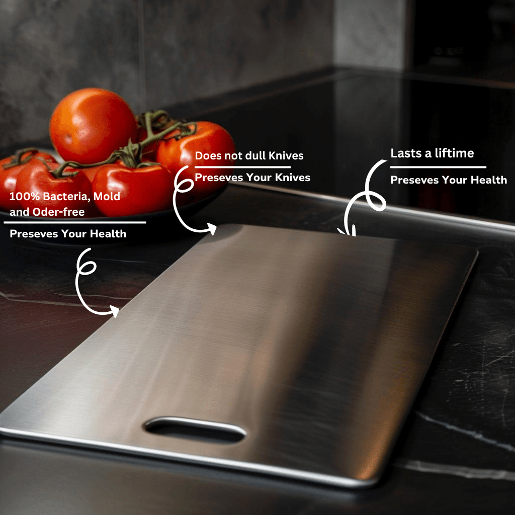 Skorter | NATURALBOARD – Antibacterial Wooden Surface for Hygienic & Knife-Friendly Food Prep