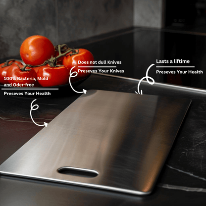 Skorter | NATURALBOARD – Antibacterial Wooden Surface for Hygienic & Knife-Friendly Food Prep