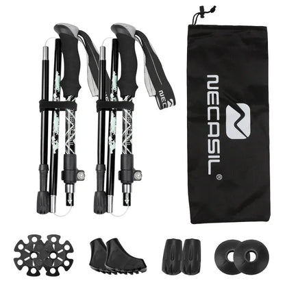 Skorter | NECASIL – Collapsible Trekking Poles for Stable Hiking Support