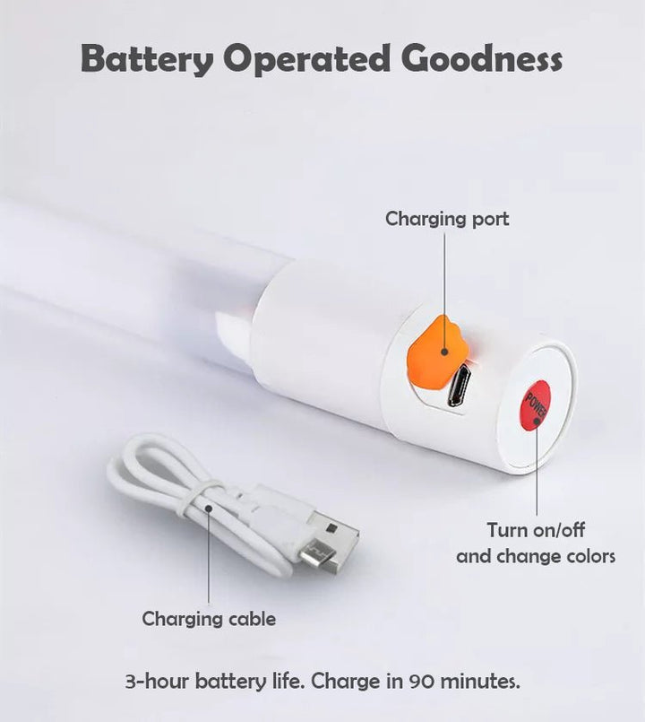 Neon Tube Floor Lamp - SKØRTER