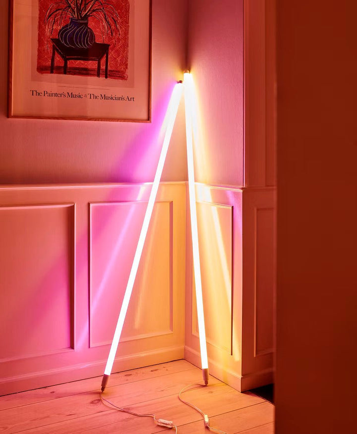 Neon Tube Floor Lamp - SKØRTER