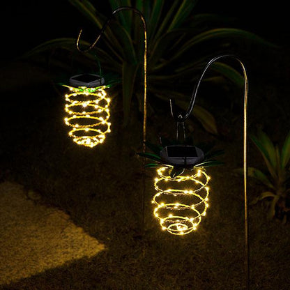 Skorter | Solar Powered Pineapple Lights (2-pack)
