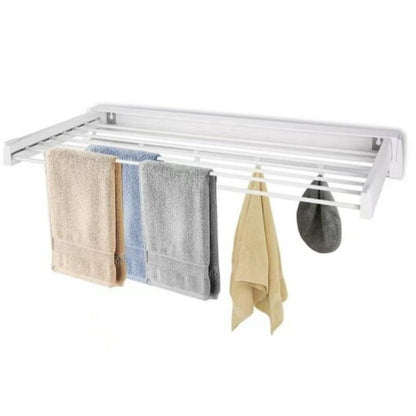 Skorter | AetherDry™ | Foldable Wall-Mounted Drying Rack | Space-Saving Laundry Solution for Efficient Drying in Small Spaces