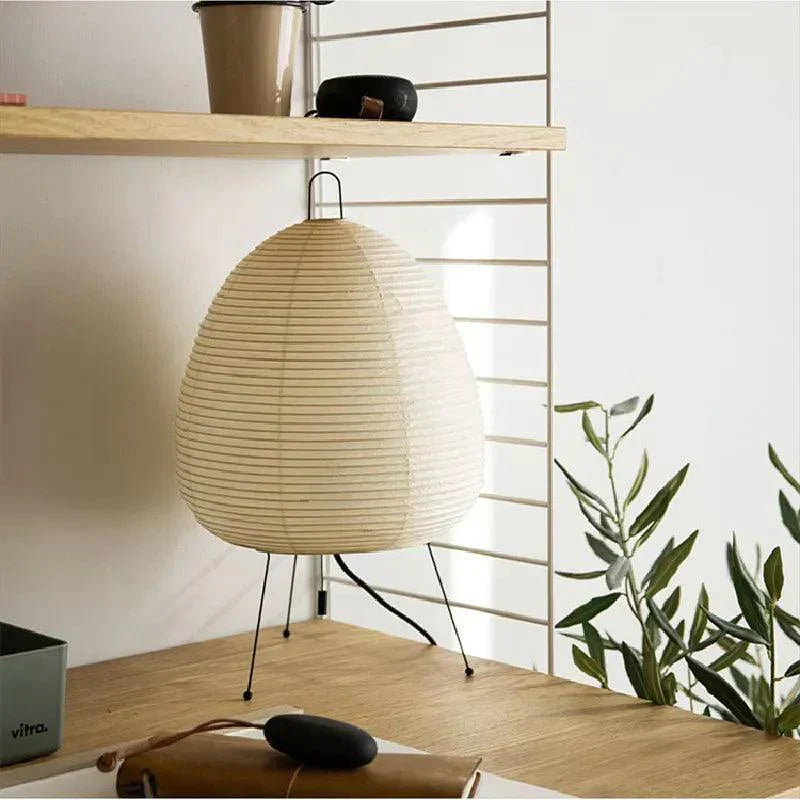Skorter | Japanese floor lamp made of rice paper for a cozy atmosphere