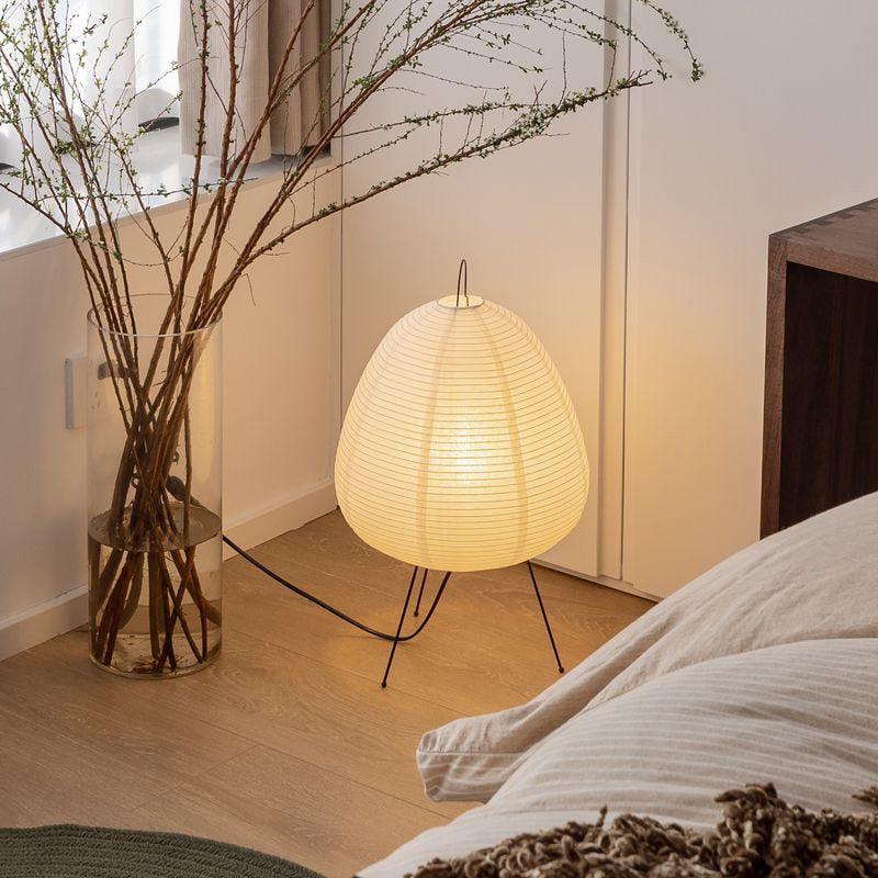 Skorter | Japanese floor lamp made of rice paper for a cozy atmosphere