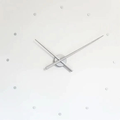 Skorter | Minimalist Black Modern Wall Clock 40cm