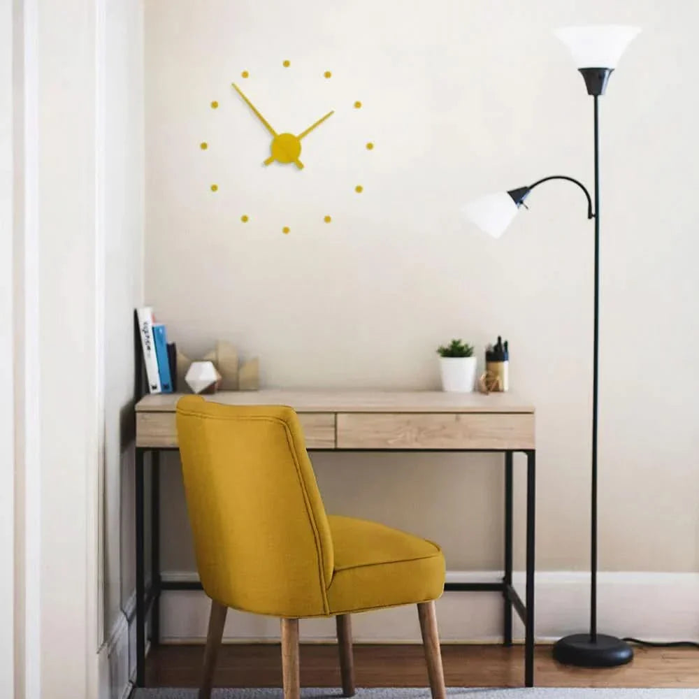 Skorter | Minimalist Black Modern Wall Clock 40cm
