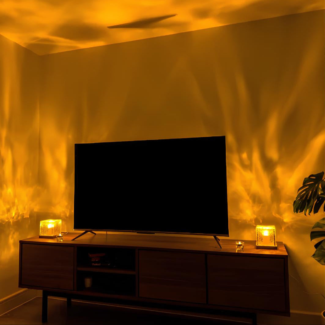 Skorter | Noorderlicht Prisma Lamp - Borealis Cube