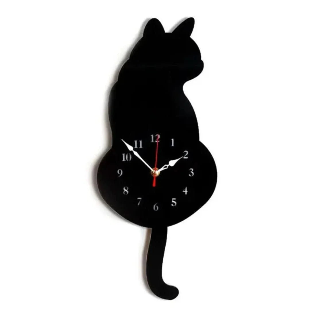 Skorter | Nordic Cat | Swinging Wall Clock