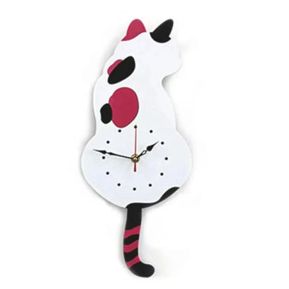 Skorter | Nordic Cat | Swinging Wall Clock