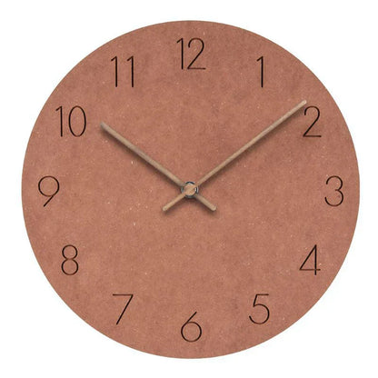 Skorter | Nordclock - Silent Scandinavian Wall Clock - Minimalist Design