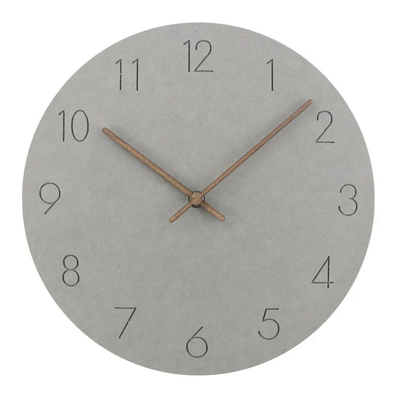 Skorter | Nordclock - Silent Scandinavian Wall Clock - Minimalist Design