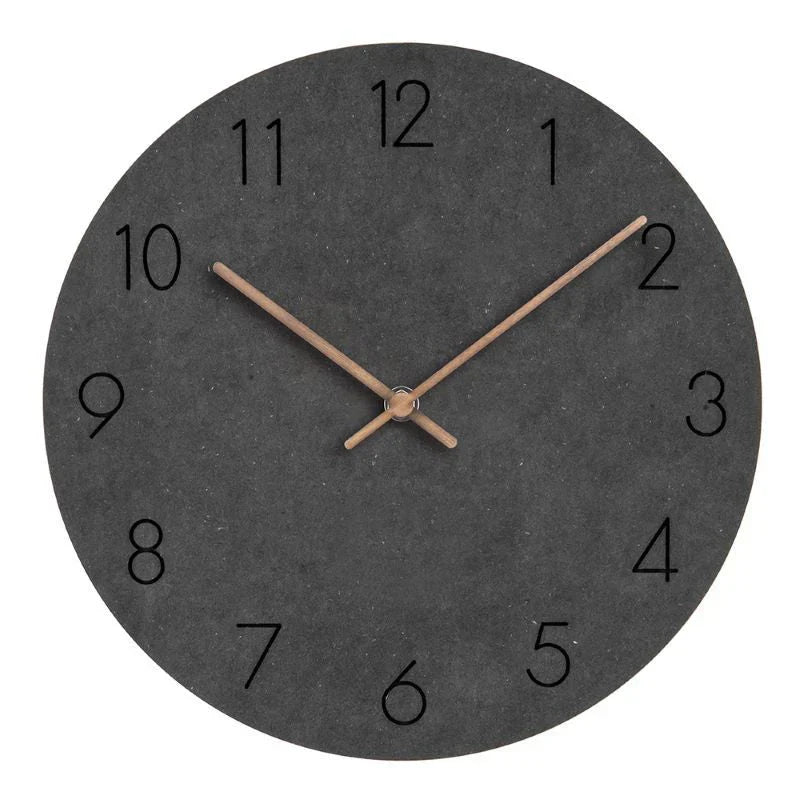 Skorter | Nordclock - Silent Scandinavian Wall Clock - Minimalist Design