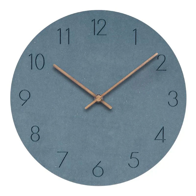 Skorter | Nordclock - Silent Scandinavian Wall Clock - Minimalist Design
