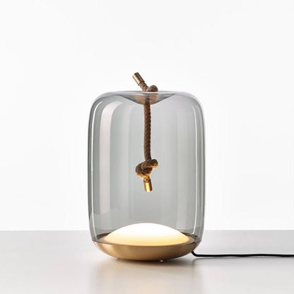 Nordic Brokis Knot Glass Drum Table Lamp - SKØRTER