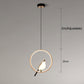 Nordic LED Golden Bird Wall Lamp Parlor Bar Bedside Hanging Light Novelty Rotatable Wall Lamp Bedroom Bedside Indoor Sconce - SKØRTER