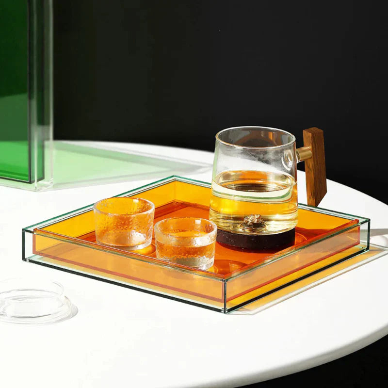 Skorter | Acrylic Serving Tray in "Color Pop"
