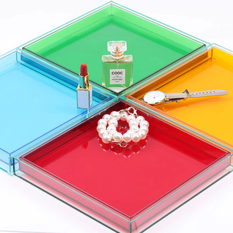 Skorter | Acrylic Serving Tray in "Color Pop"