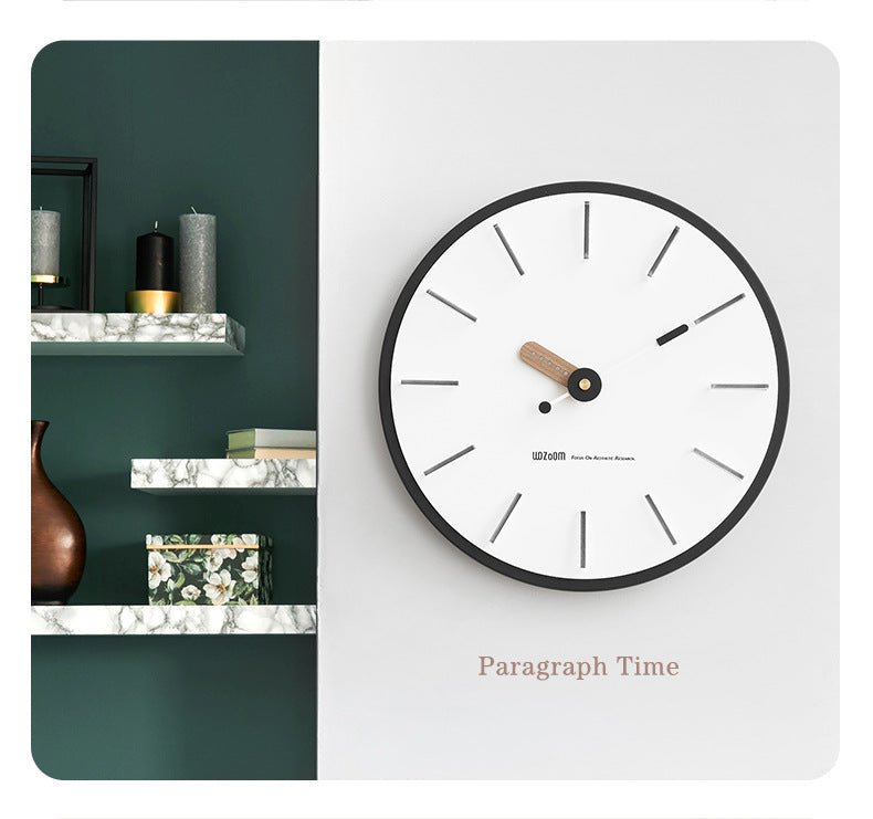 Nordic Wall Décor Clock for Living Room - SKØRTER