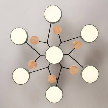 Skorter | NordicGlow Branched LED Ceiling Light - Elegant Nordic Style
