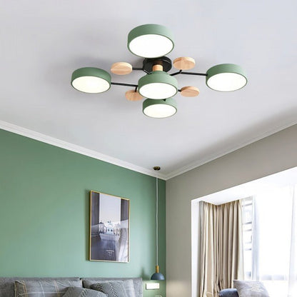 Skorter | NordicGlow Branched LED Ceiling Light - Elegant Nordic Style