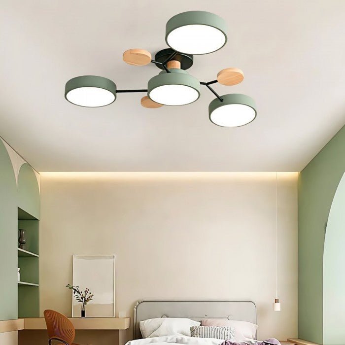 Skorter | NordicGlow Branched LED Ceiling Light - Elegant Nordic Style