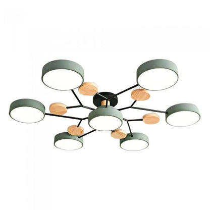 Skorter | NordicGlow Branched LED Ceiling Light - Elegant Nordic Style