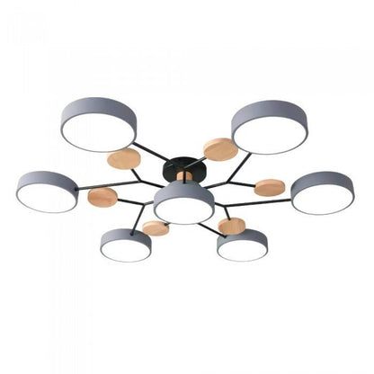 Skorter | NordicGlow Branched LED Ceiling Light - Elegant Nordic Style
