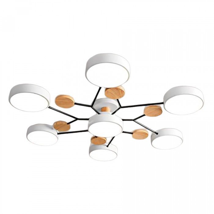 Skorter | NordicGlow Branched LED Ceiling Light - Elegant Nordic Style