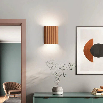 Skorter | SKYLUMEN – Modern Resin Wall Lamp with Ambient LED Glow