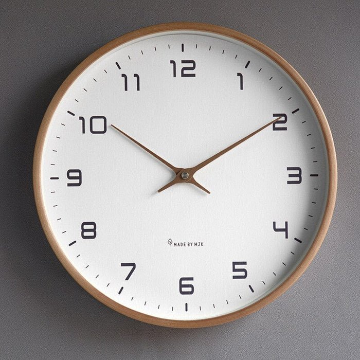 Skorter | NordicTimber – Wooden Wall Clock with Silent Movement