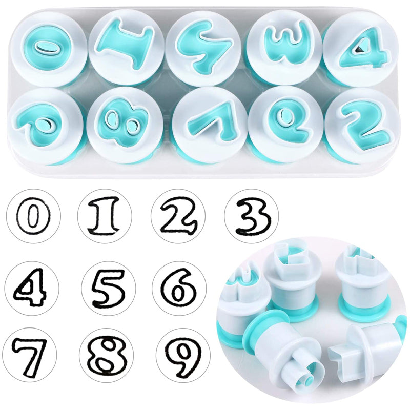 skorter | Alphabet Fondant Cutter With Plunger