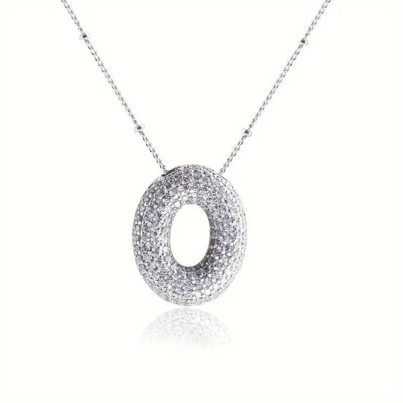 Skorter | Alphabet-Diamond-Pendant-Necklace