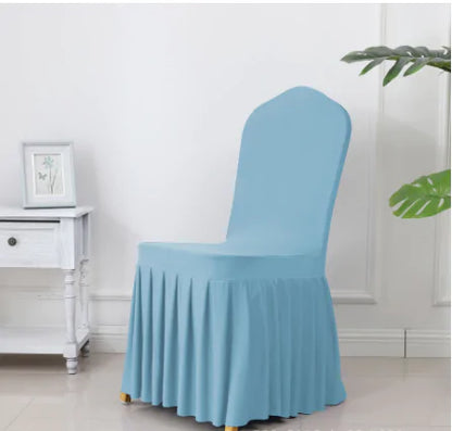 Skorter | Chair cover with pleated skirt