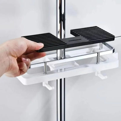 Skorter | Clixor – Self-adhesive storage rack for shower without drilling