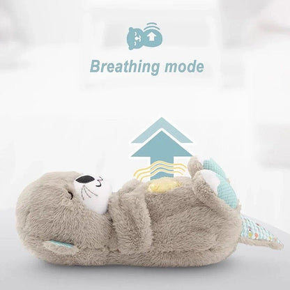 Skorter | Calming Breathing Otter Toy with Music and Lights