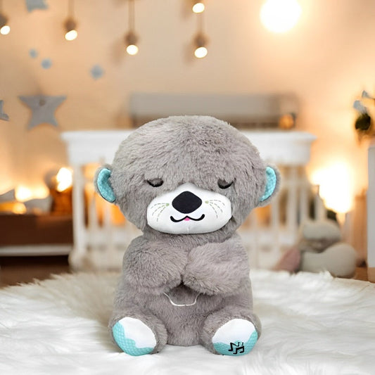 Skorter | Calming Breathing Otter Toy with Music and Lights