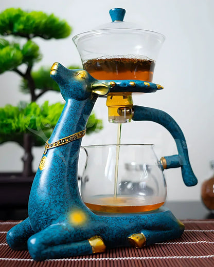 Skorter | Artistic Tea Brewing Set with Animal Design – Exclusive Tea Brewer for a Stylish Tea Drinking Experience