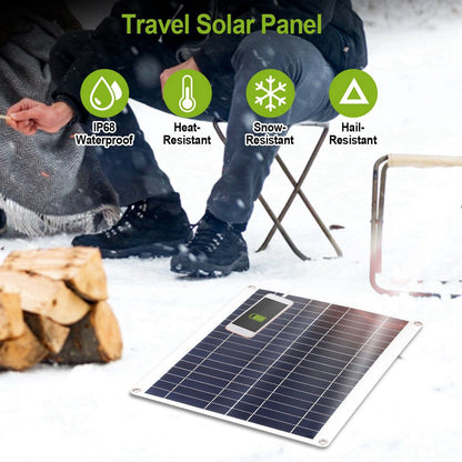 Skorter | Outdoor solar panel 12V 25W car battery charger