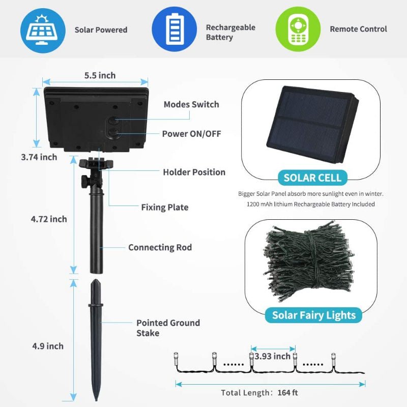 Outdoor Waterproof Fairy String Lights - SKØRTER