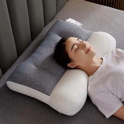 Skorter | Ergonomic Orthopedic Neck Supporting Pillow – For Side and Back Sleepers