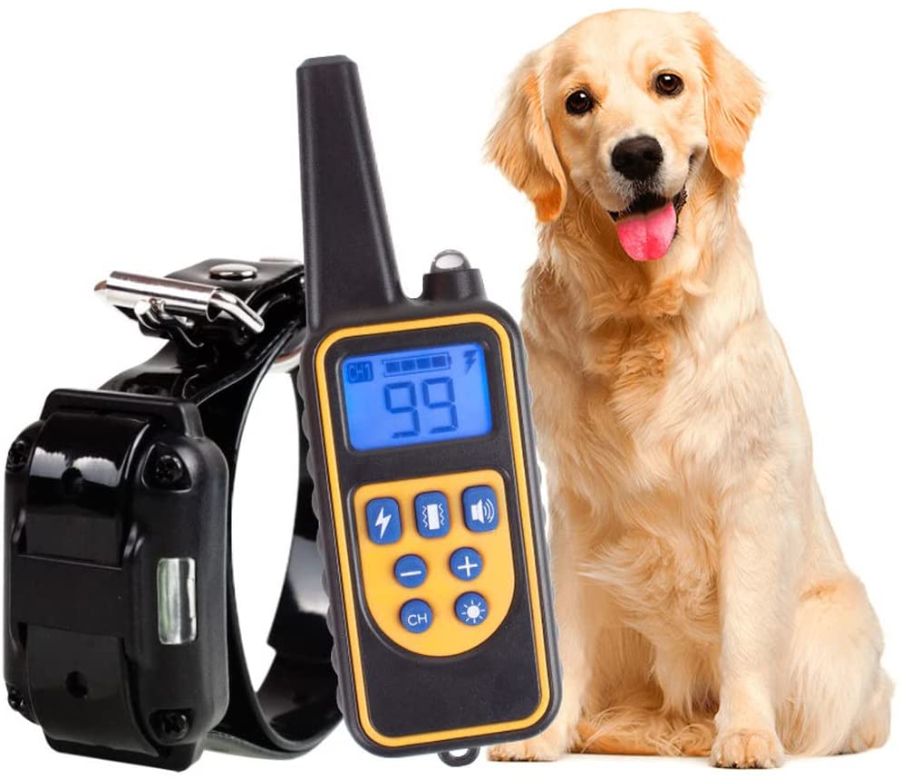 Skorter | 800M Rechargeable Electric Dog Training Collar | Waterproof, Remote Control & Ideal for Effective Dog Training