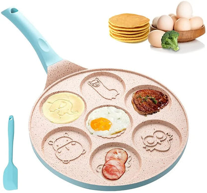 Skorter | Breakfast frying pan for children – Funny pancake & fried egg shapes
