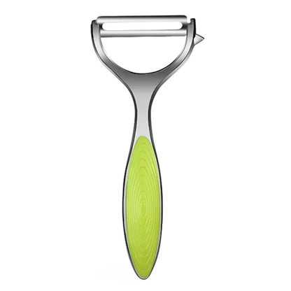 Skorter | PeelMate Pro – Comfortable, Non-Slip Stainless Steel Peeler for Effortless Prep