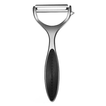 Skorter | PeelMate Pro – Comfortable, Non-Slip Stainless Steel Peeler for Effortless Prep