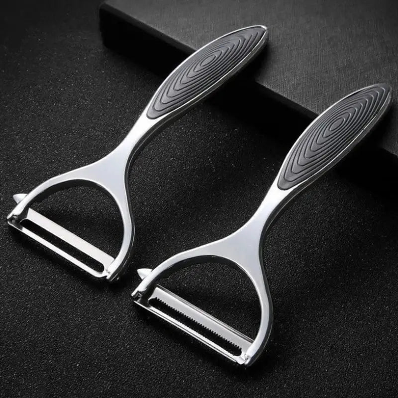 Skorter | PeelMate Pro – Comfortable, Non-Slip Stainless Steel Peeler for Effortless Prep